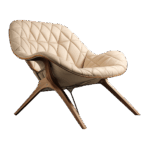 Cozy Leather Swivel Chair - Image 4