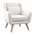 Round Foldable Saucer Chair - Image 4