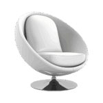 Ergonomic Wicker Papasan Chair